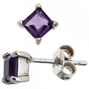 Amethyst Ohrstecker